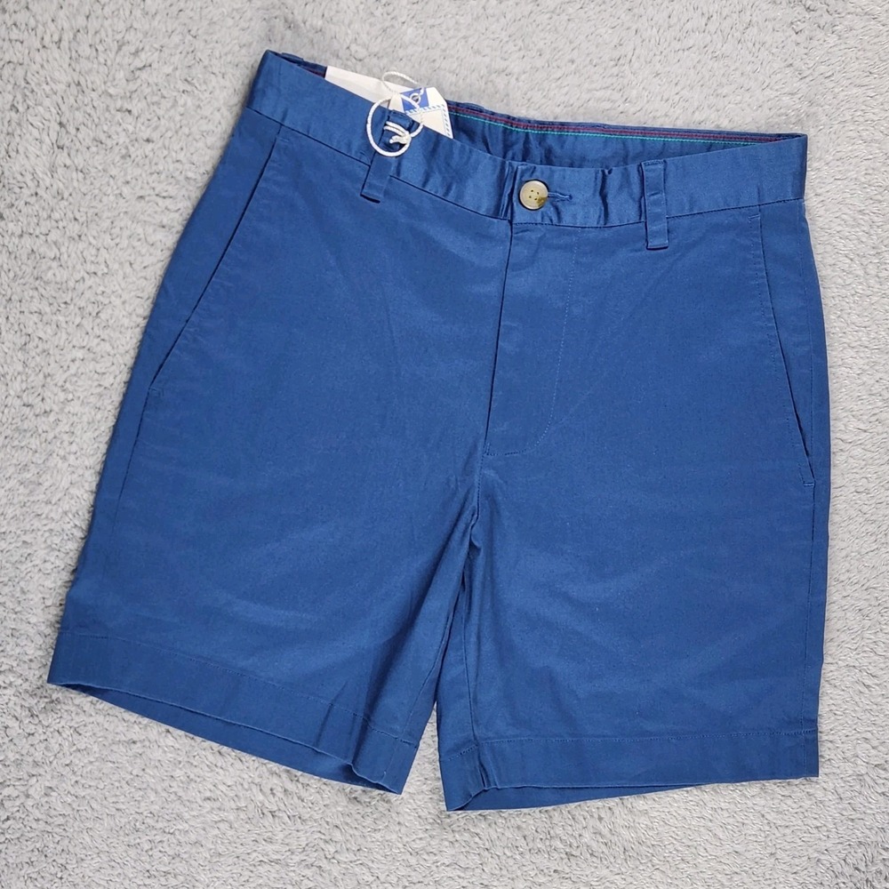 Southern Tide Shorts Mens Sz 28 Channel Marker Dutch Blue 7" Inseam NWT
